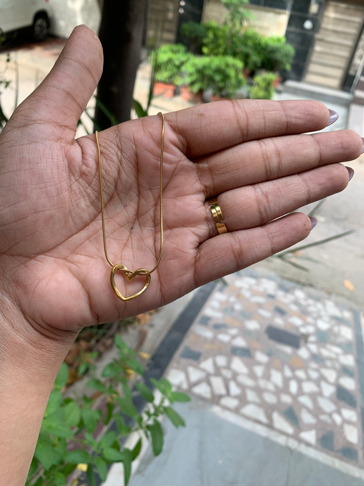 Heart necklace