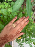 Spiral anti tarnished ring