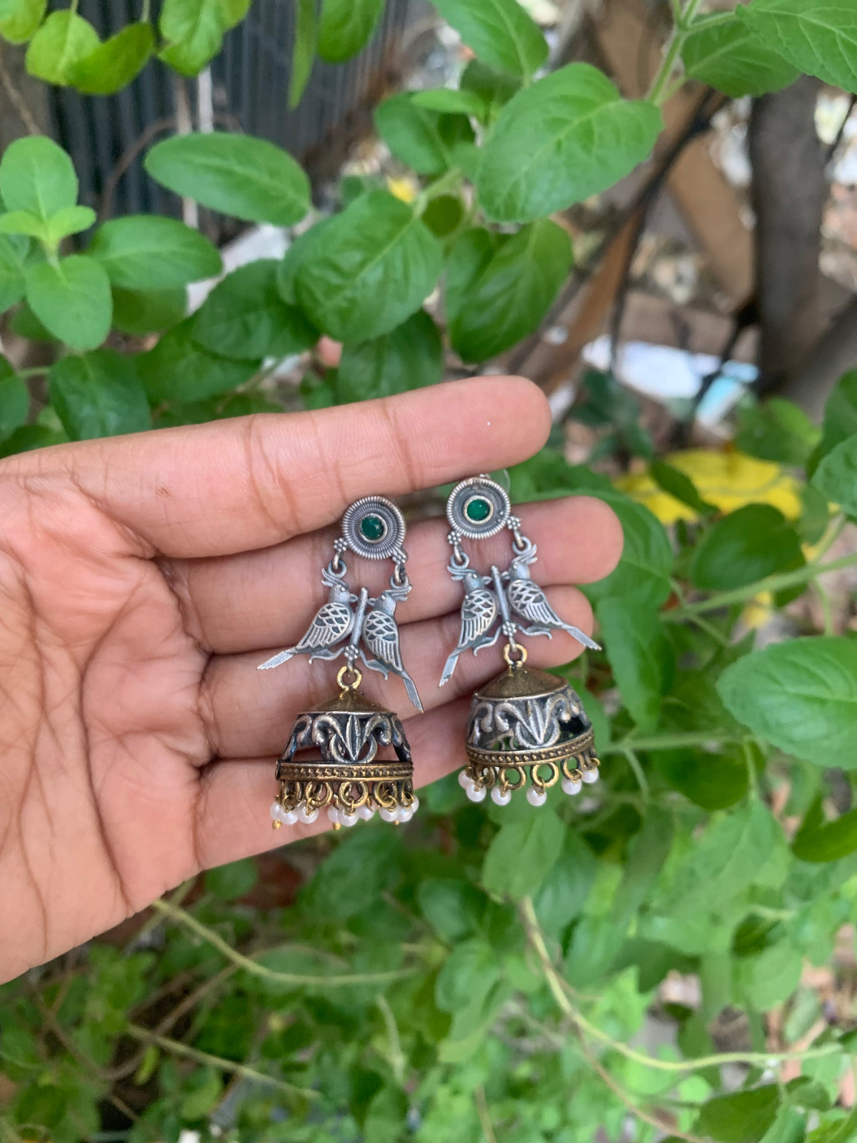 Beautiful brass jhumkas top notch Quality💕