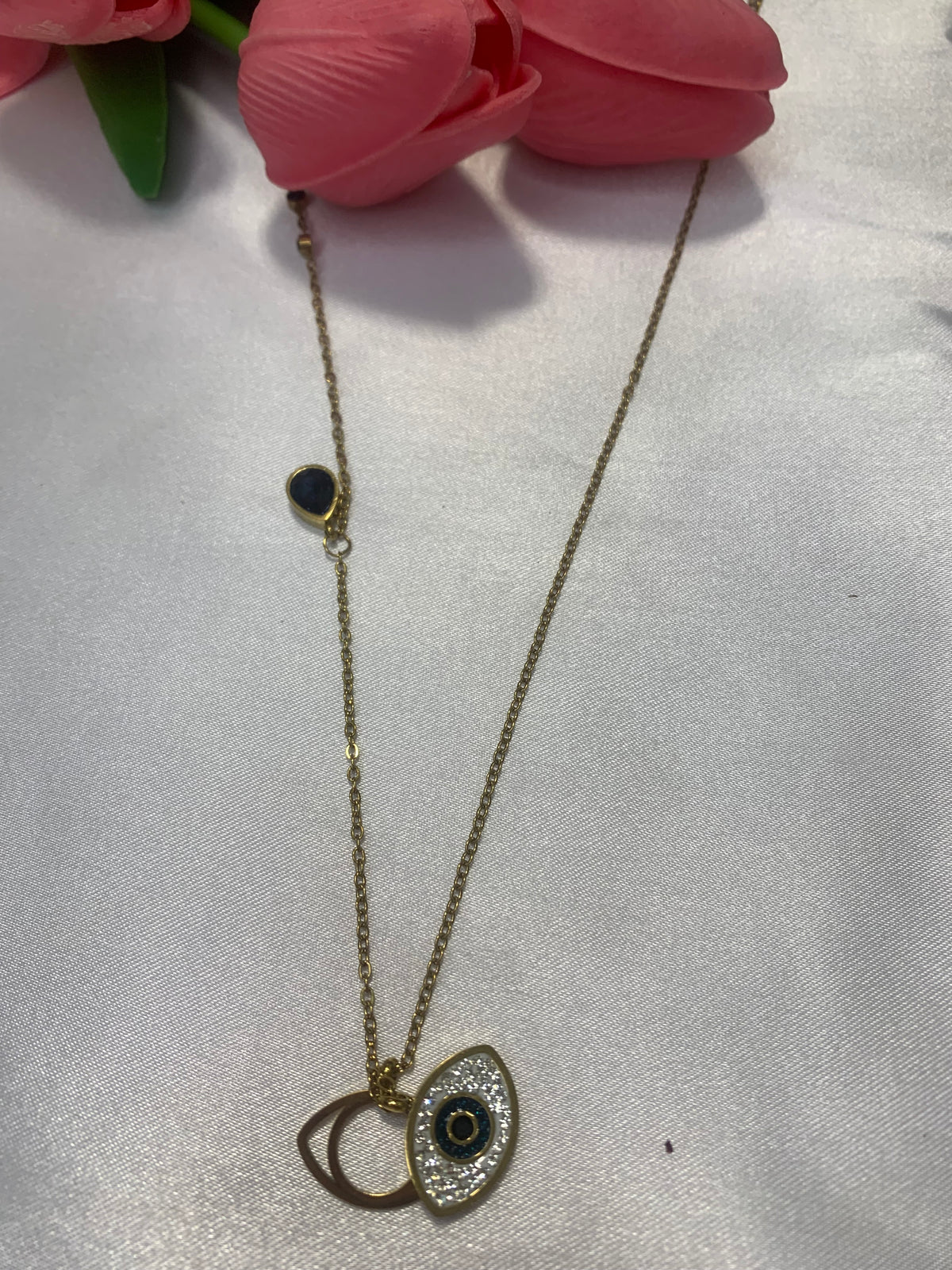 Evil eye necklace😍❤️