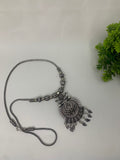 Oxidised necklace