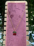 Cherry necklace