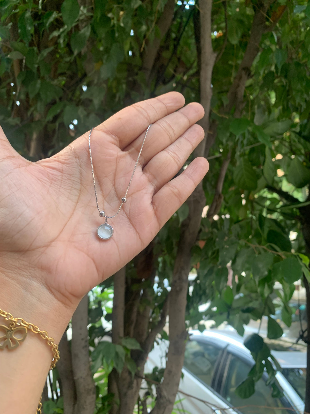 Silver anti tarnish Anklet
