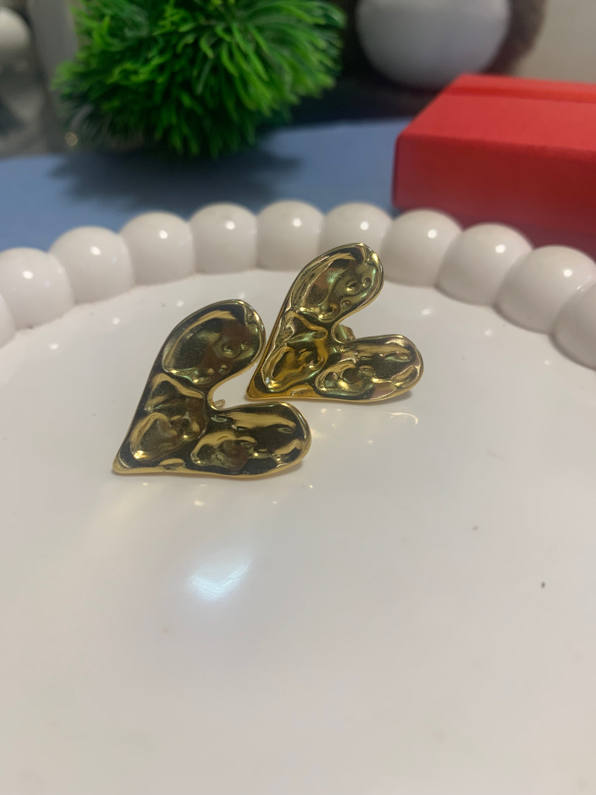 Heart earrings