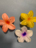 Flower claw clip