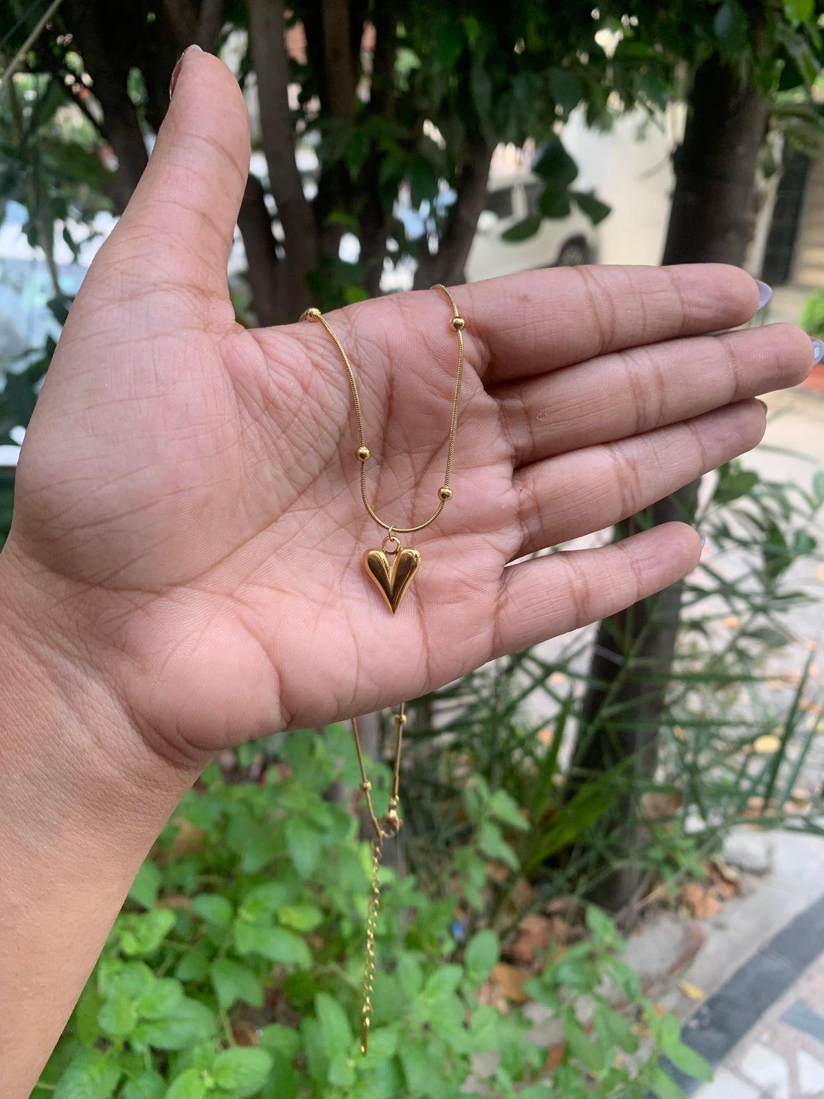 Heart necklace