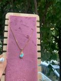 Blue anti tarnish necklace😍❤️