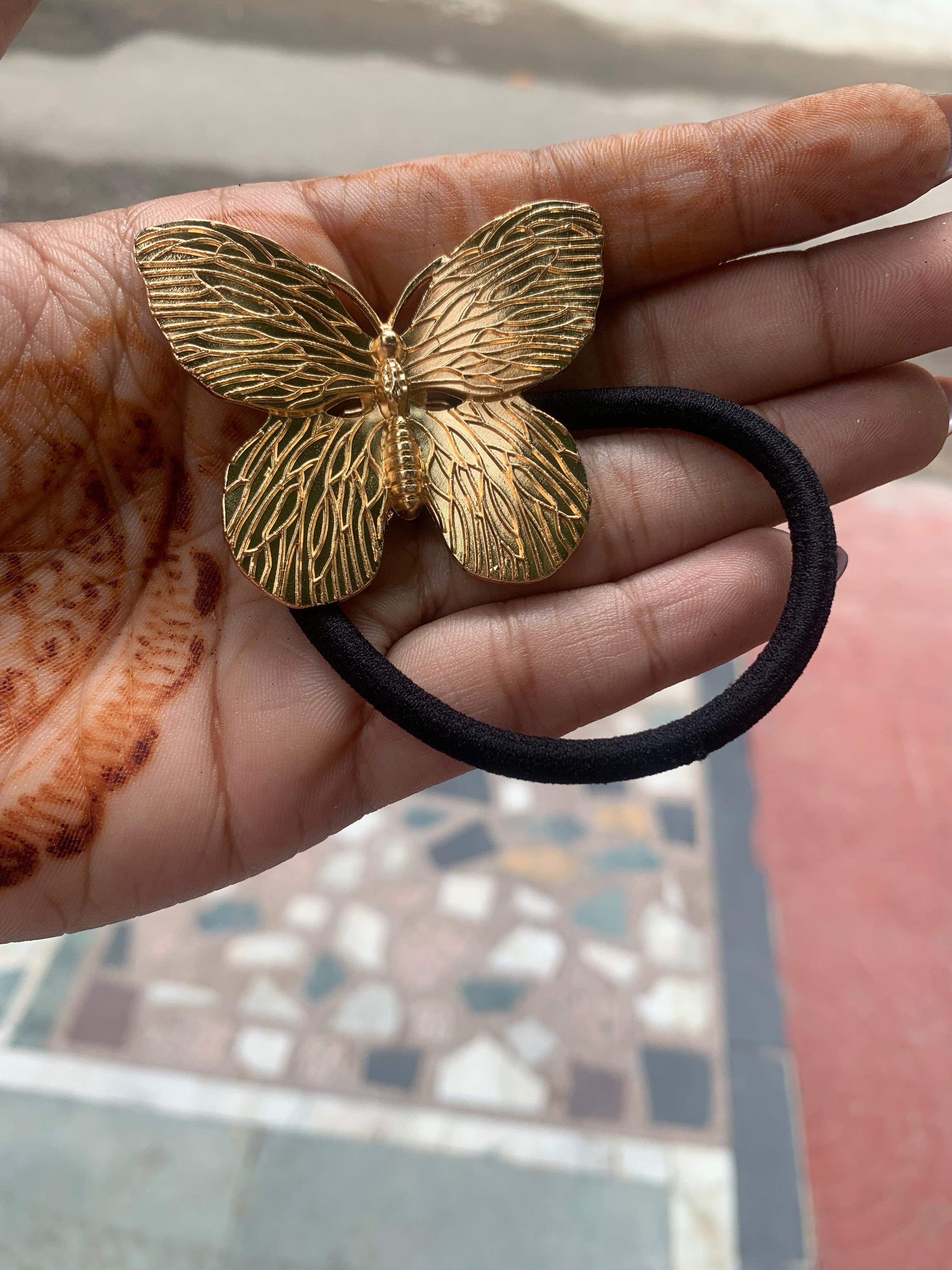 Anti tarnished hair ties😍❤️