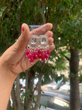 Ethnic hanging earrings