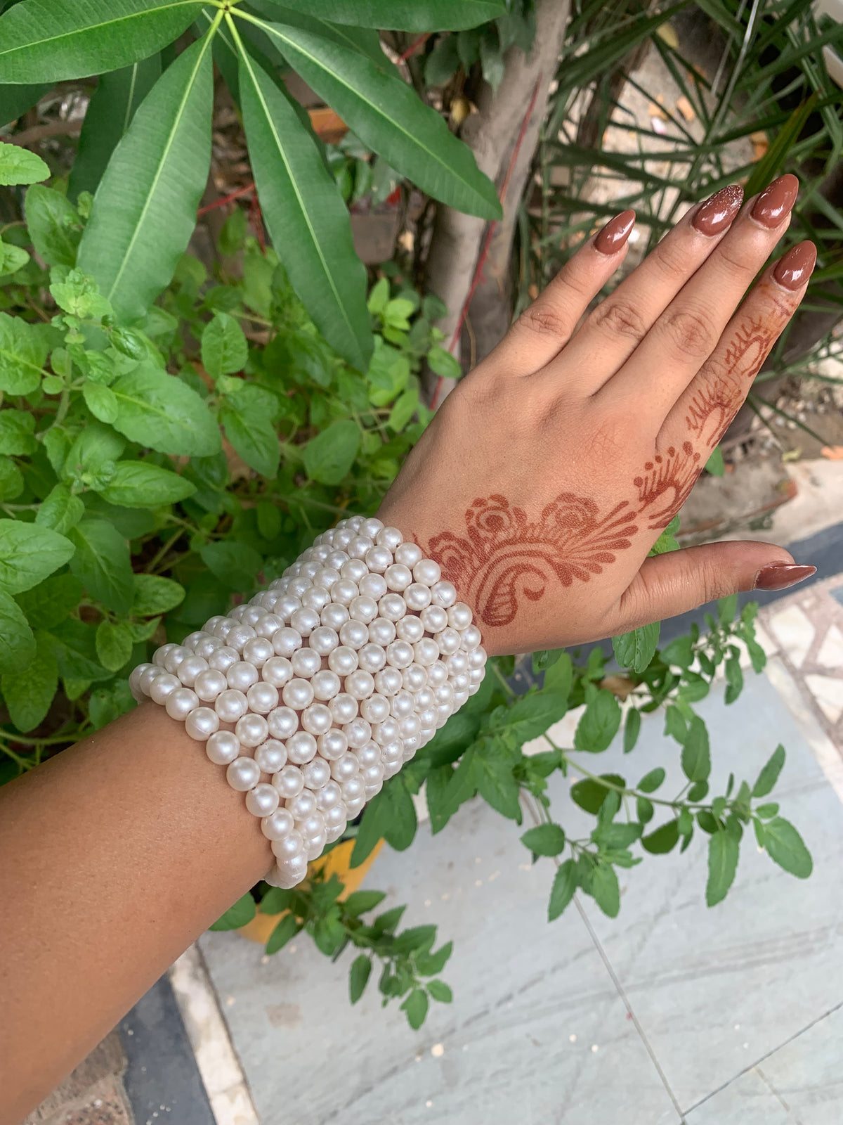 Pearl bracelet😍❤️❤️